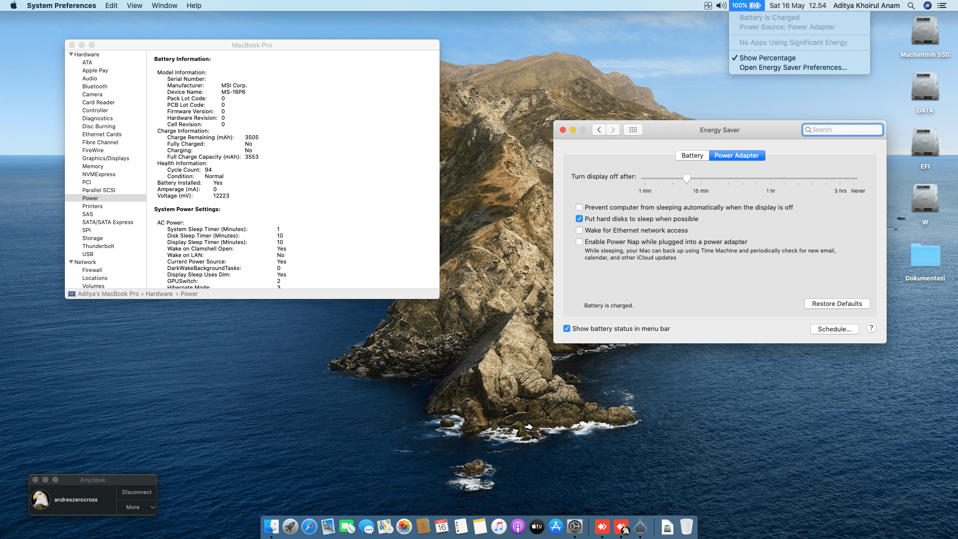 MSI GL63 8RC 3rd [CoffeeLake   Intel UHD 630 + I2C] 6